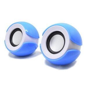 For Desktop Tablet Office Use Home Use Portable One Pair 2pcs USB 2.0 Subwoofer Mini Speaker