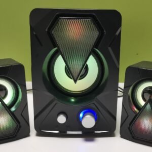 Outdoor Indoor Computer Office Tablet RGB Led 2.1 Backlit Portable Home USB Gaming Speaker for Laptop