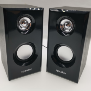 OEM Custom Promotional Cheap Sound System Wooden Speaker USB 2.0 Portable Home Theater for Mobile Phone Computer Laptop Tablet